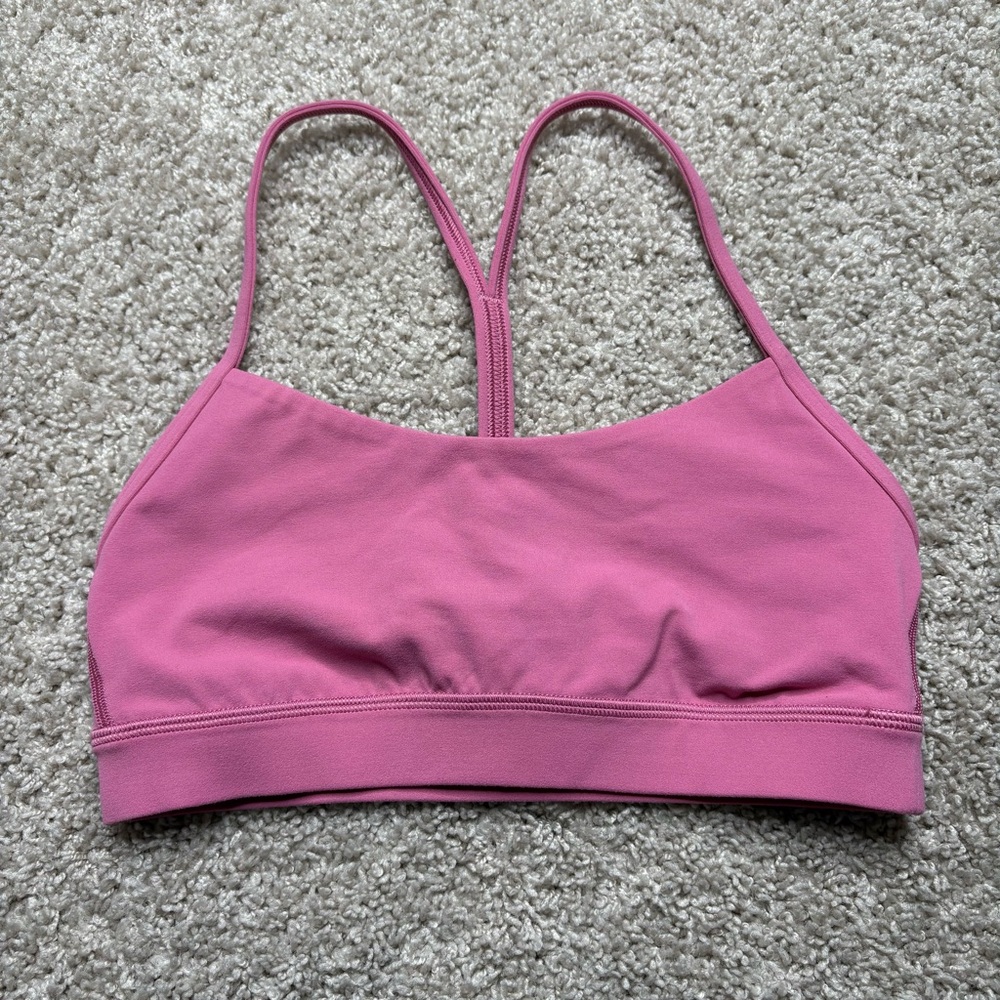 lululemon athletica Pink Strappy Sports Bra